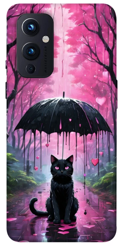 Чохол на OnePlus 9 Black cat фото 1 з 1