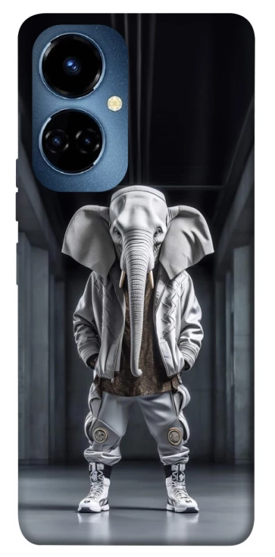 Чохол на TECNO Camon 19 Слон v2 фото 1 з 1