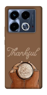 Чохол на Infinix Note 40 4G Thankful coffee фото 1 з 1