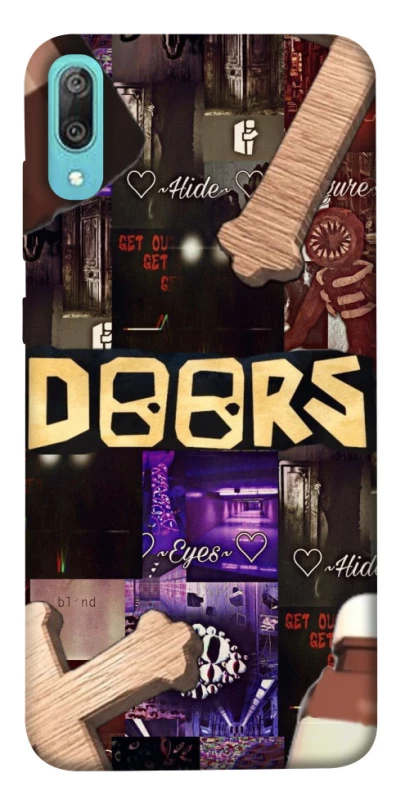 Чохол на Huawei Y6 Pro (2019) Roblox doors dark mode фото 1 з 1