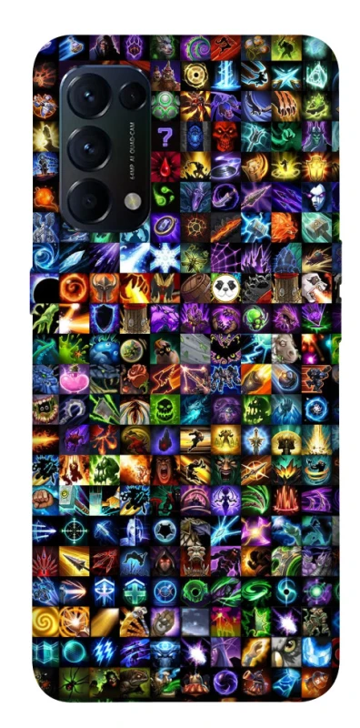 Чохол на Oppo Reno 5 4G Abilities menu ver.1 фото 1 з 1