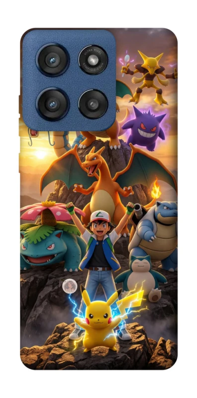 Чохол на Motorola Edge 60 Stylus Pokemon фото 1 з 1