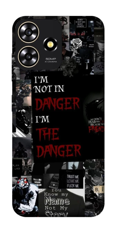 Чохол на ZTE Blade A73 4G Danger collage фото 1 з 1