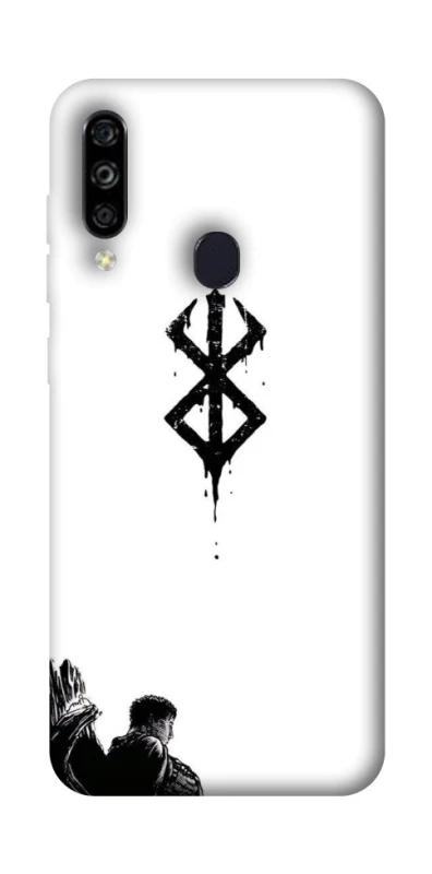 Чехол на ZTE Blade A7 (2020) berserk white фото 1 из 1