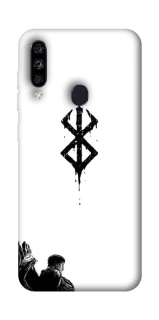 Чехол на ZTE Blade A7 (2020) berserk white фото 1 из 1