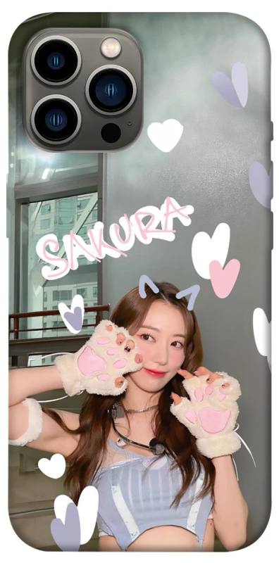 Чохол на Apple iPhone 12 Pro Max (6.7") Sakura - LE SSERAFIM фото 1 з 1