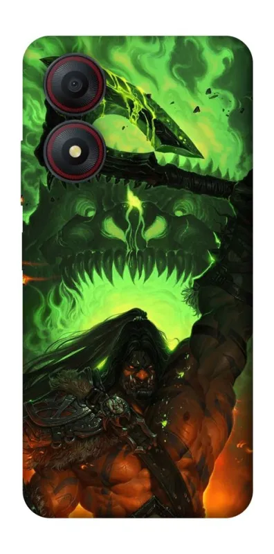 Чохол на ZTE Blade A34 4G Gromash Hellscream фото 1 з 1
