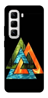 Чехол на Infinix Hot 50 Pro Валькнут v4 фото 1 из 1