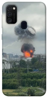 Чехол на Samsung Galaxy M21 Moscow never sleeps ver.4 фото 1 из 1