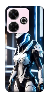 Чехол на Xiaomi Poco M6 4G Cyber space girl ver.6 фото 1 из 1
