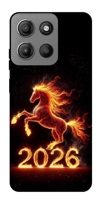 Чехол на Motorola Moto G15 4G Red Fire Horse ver.1 фото 1 из 1