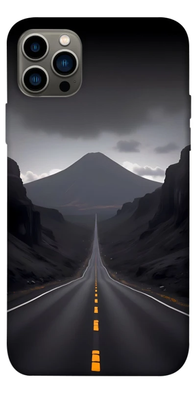 Чехол на Apple iPhone 12 Pro (6.1") Black mountains фото 1 из 1