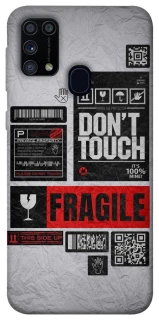Чохол на Samsung Galaxy M31 Don't touch фото 1 з 1