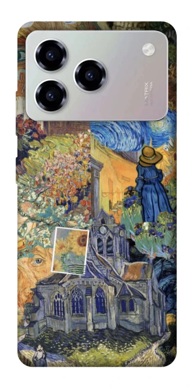 Чохол на ZTE Blade A76 Van Gogh collage фото 1 з 1