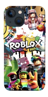 Чохол на Apple iPhone 13 mini (5.4") Roblox Characters Collage фото 1 з 1