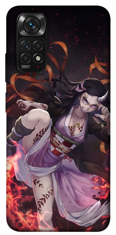 Чехол на Xiaomi Redmi Note 11 (Global) / Note 11S Nezuko v2 фото 1 из 1