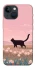 Чехол на Apple iPhone 13 mini (5.4") cat on a field фото 1 из 1