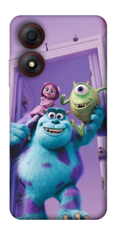 Чехол на ZTE Blade A34 4G Monsters friends фото 1 из 1