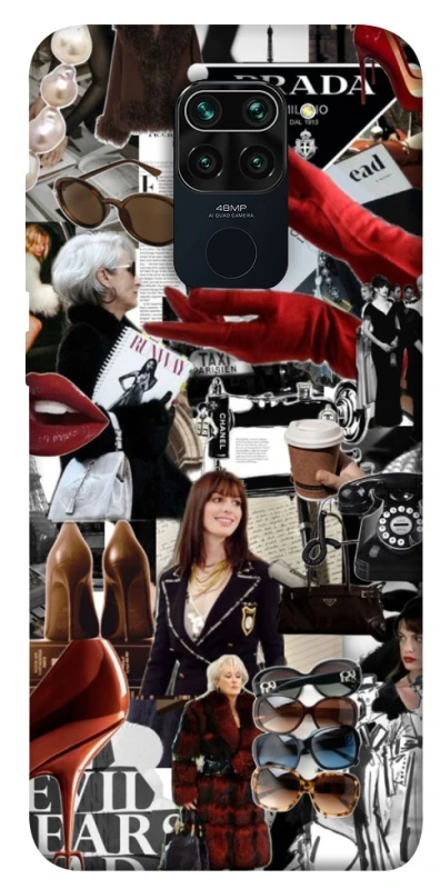 Чохол на Xiaomi Redmi Note 9 / Redmi 10X Fashion collage ver.13 фото 1 з 1