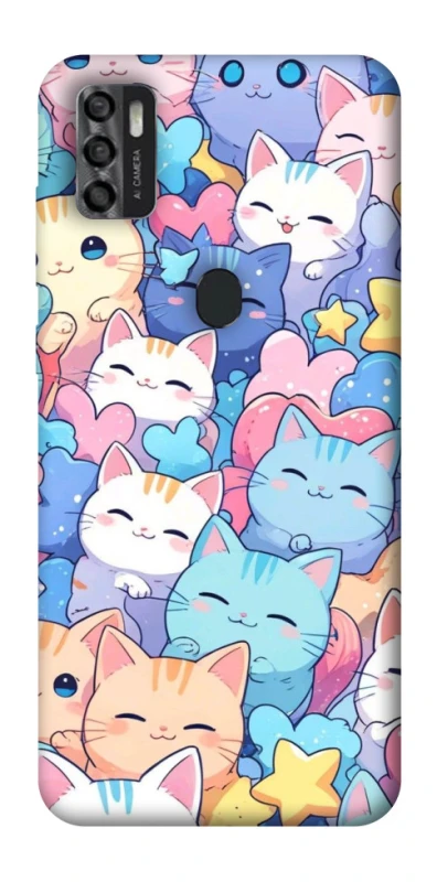 Чехол на ZTE Blade A7s (2020) Funny Kittens ver.3 фото 1 из 1