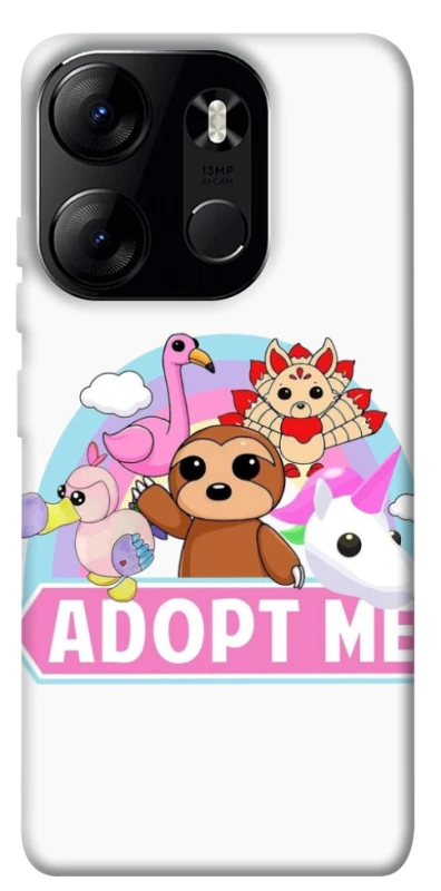 Чохол на Tecno Spark Go 2023 Adopt Me Pets Logo фото 1 з 1