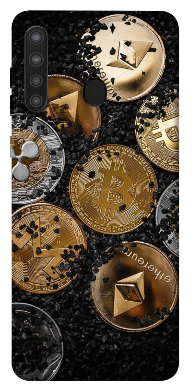 Чехол на Samsung Galaxy A21 Many coins v2 фото 1 из 1