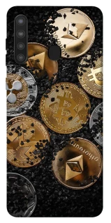 Чехол на Samsung Galaxy A21 Many coins v2 фото 1 из 1