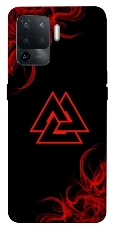 Чехол на Oppo Reno 5 Lite Валькнут фото 1 из 1