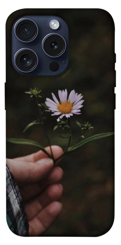 Чехол на Apple iPhone 15 Pro (6.1") Ромашка v4 фото 1 из 1