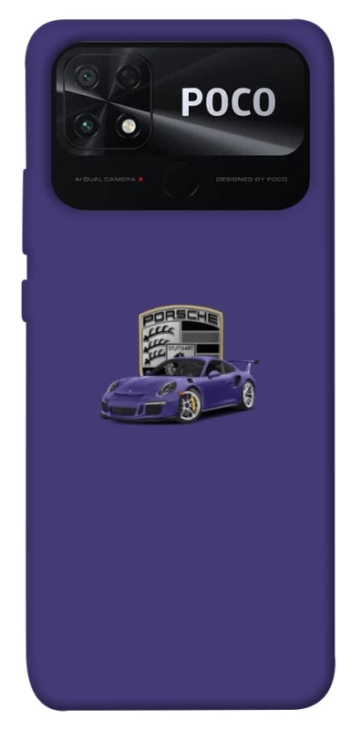 Чохол на Xiaomi Poco C40 Porsche purple фото 1 з 1