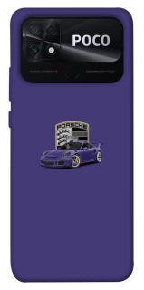Чохол на Xiaomi Poco C40 Porsche purple фото 1 з 1