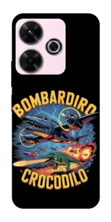 Чехол на Xiaomi Poco M6 4G Bombardino Crocodilo v2 фото 1 из 1