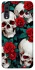 Чохол на Samsung Galaxy A70 (A705F) skull and rose фото 1 з 1