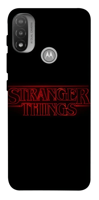 Чохол на Motorola Moto E20 Stranger Things ver.5 фото 1 з 1