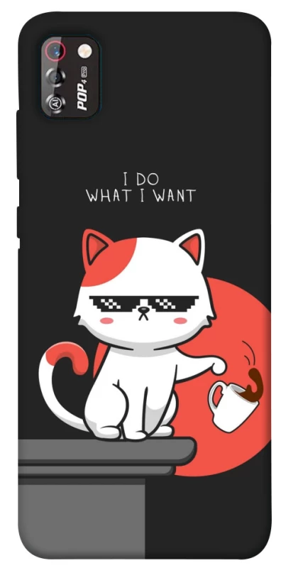 Чохол на TECNO POP 4 Pro I do what i wont фото 1 з 1