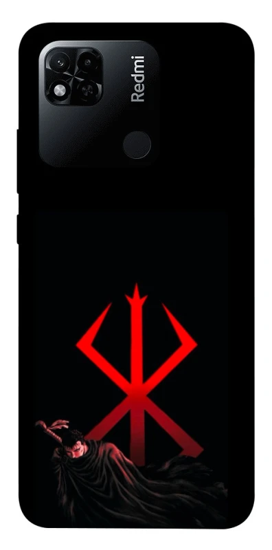 Чохол на Xiaomi Redmi 10A Berserk Red Logo фото 1 з 1