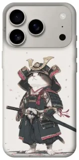 Чохол на Apple iPhone 18 Pro Samurai Cat Warrior фото 1 з 2