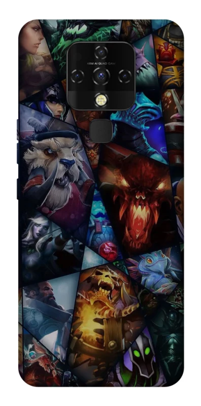Чехол на TECNO Camon 16 SE Dota general фото 1 из 1