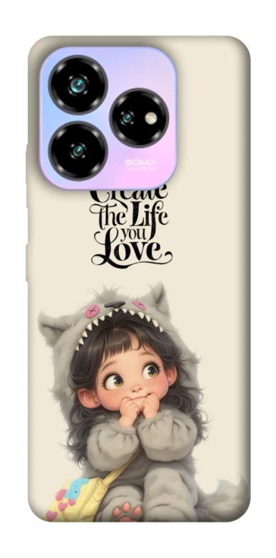 Чохол на ZTE Nubia V60 Create the life you love фото 1 з 1