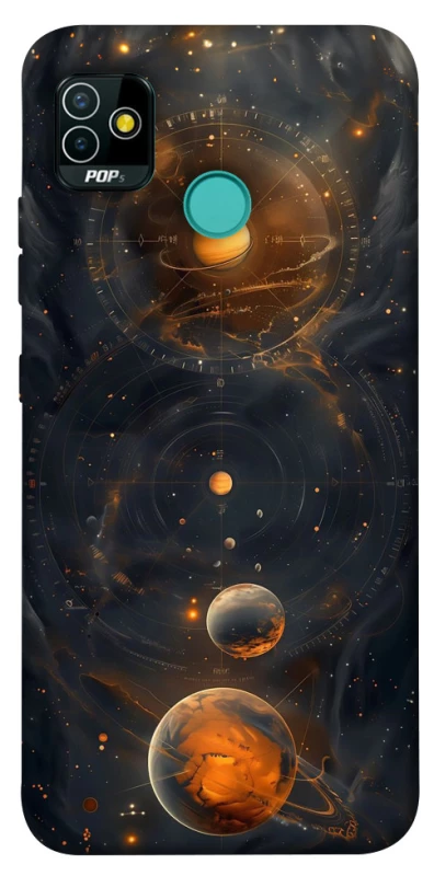 Чехол на TECNO POP 5 Солнечная система фото 1 из 1