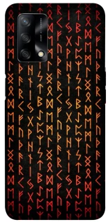 Чехол на Oppo A74 4G Руны фото 1 из 1