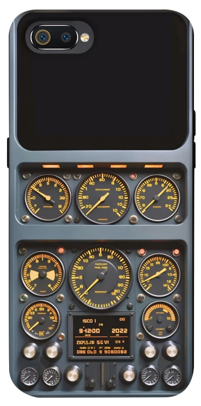 Чехол на Realme C2 Airplane instrument panel фото 1 из 1