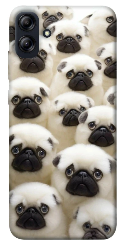 Чохол на Samsung Galaxy A04e Doggy Pug Love фото 1 з 1