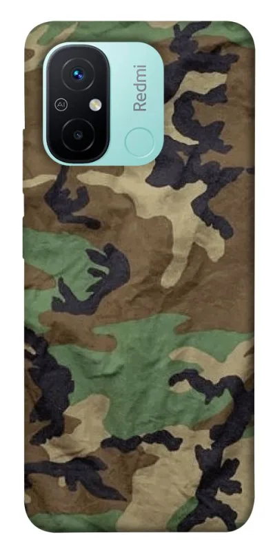 Чехол на Xiaomi Redmi 12C / Poco C55 Camouflage v12 фото 1 из 1