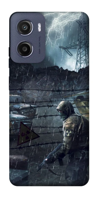 Чехол на Motorola Moto E15 Сталкер v13 фото 1 из 1