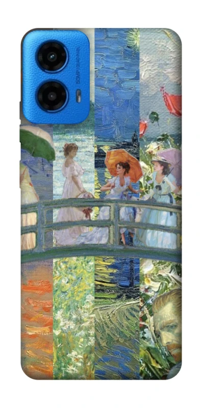 Чохол на Motorola Moto G45 Art collage ver.6 фото 1 з 1