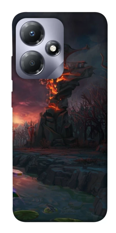 Чохол на Infinix Hot 30i Dota road фото 1 з 1