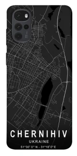 Чехол на Motorola Moto G22 Chernihiv map фото 1 из 1