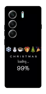 Чехол на Tecno Camon 40 Pro Christmas Loading фото 1 из 1