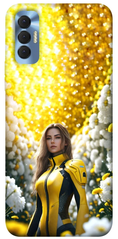 Чохол на TECNO Spark 8P Cyber space girl ver.2 фото 1 з 1